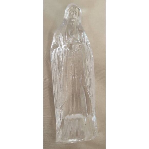 Glass Nativity Scene ST-7 W / Mirror 1988 CBK Ltd. - Picture 9 of 9